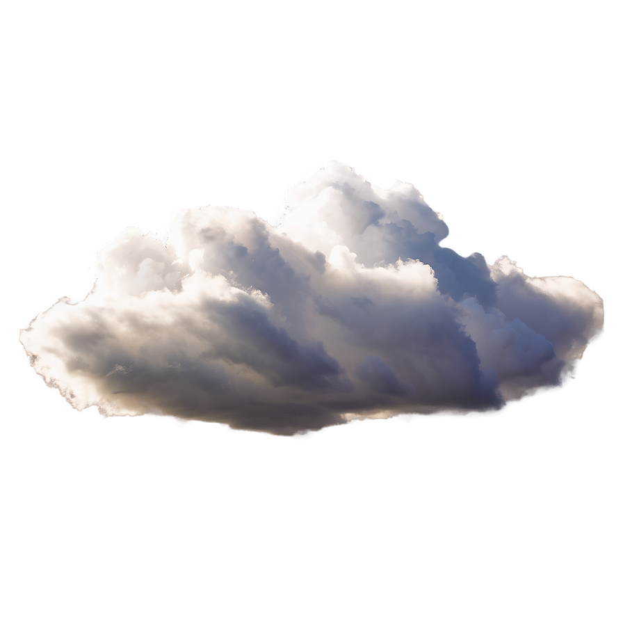 White Cloud With Sunlight Png Bwf54 PNG Image