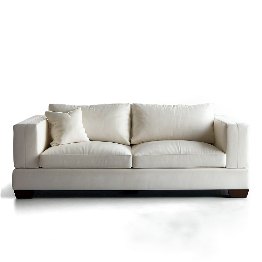 White Couch In Modern Decor Png 06212024 PNG Image