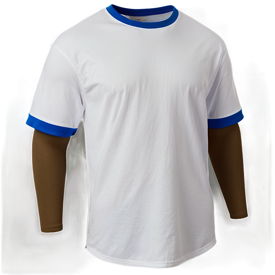 White Crew Neck Shirt Png Duv PNG Image