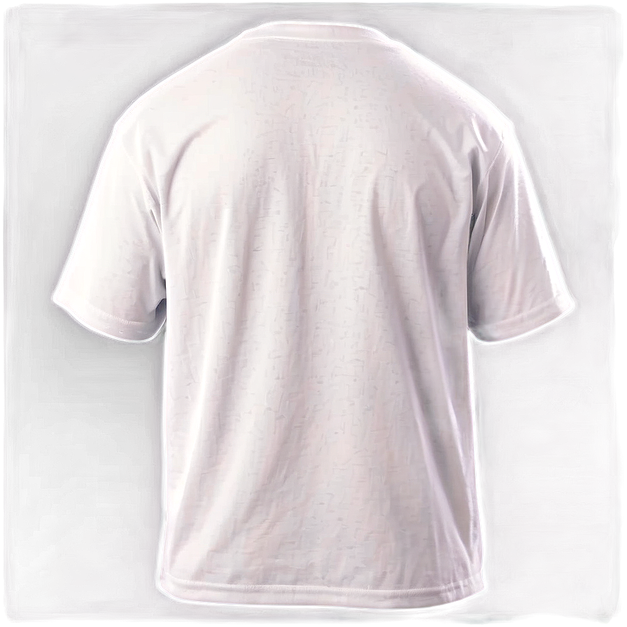 White Crew Neck Tee Png 06272024 PNG Image