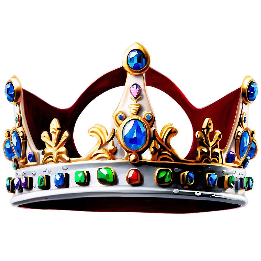 White Crown For Coronation Png Xuj PNG Image