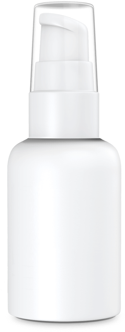 White Dispenser Bottle PNG Image