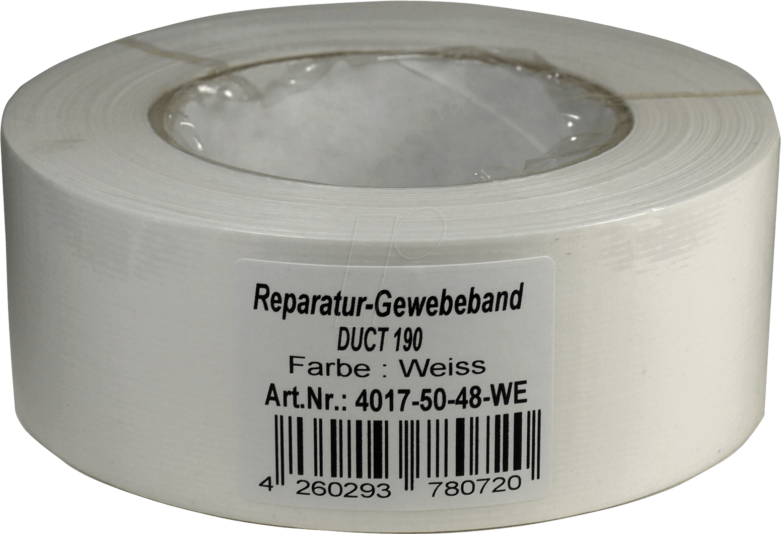 White Duct Tape Roll PNG Image