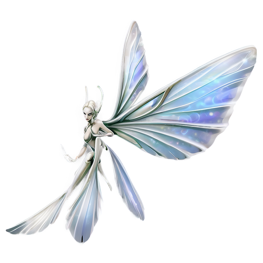 White Fairy Wing Png Cgg8 PNG Image