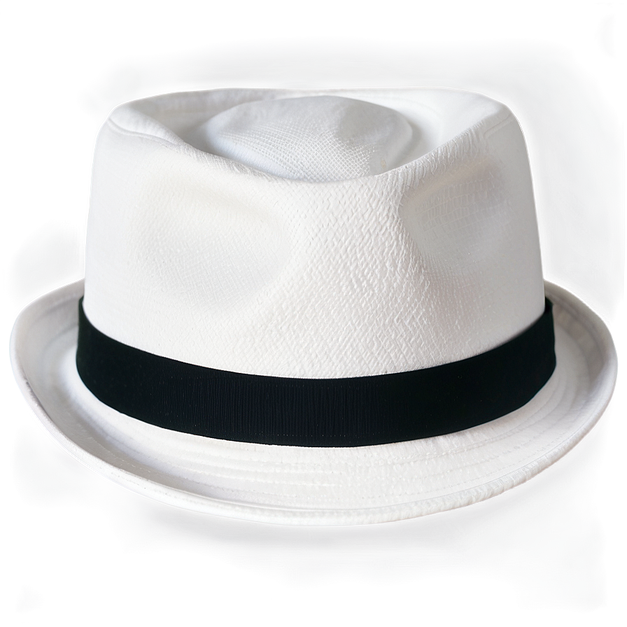 White Fedora Png 05252024 PNG Image