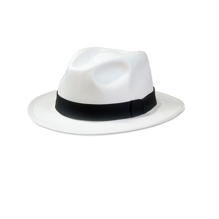 White Fedora Png 05252024 PNG Image