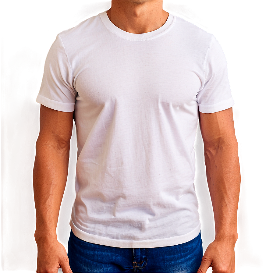 White Fitted Shirt Png Drs PNG Image