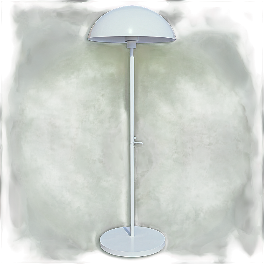 White Floor Lamp Png 06122024 PNG Image