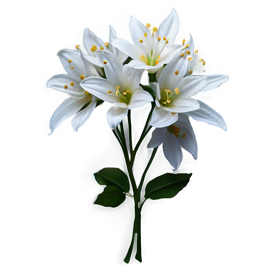 White Flower Graphic Png 79 PNG Image