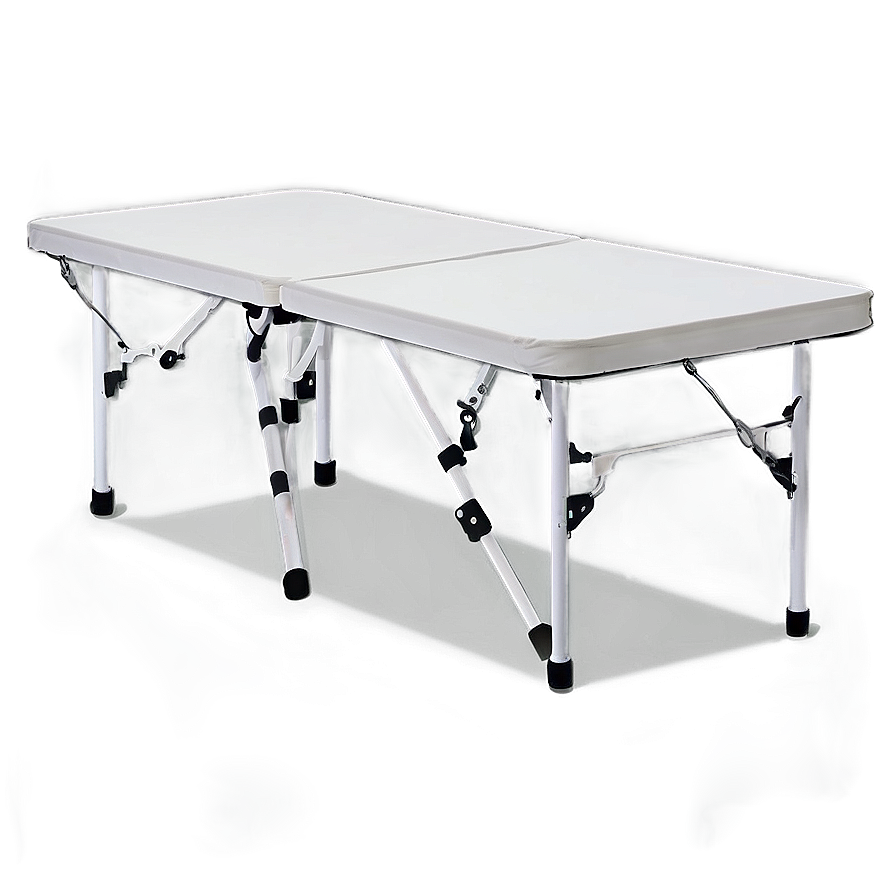 White Folding Table Png Hvw52 PNG Image