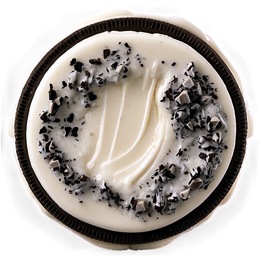 White Fudge Oreo Png Hnj PNG Image