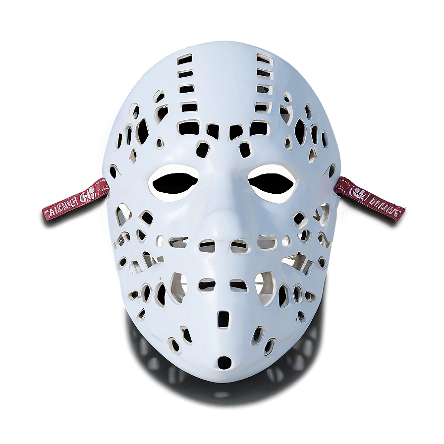 White Full Face Mask Png Nic84 PNG Image