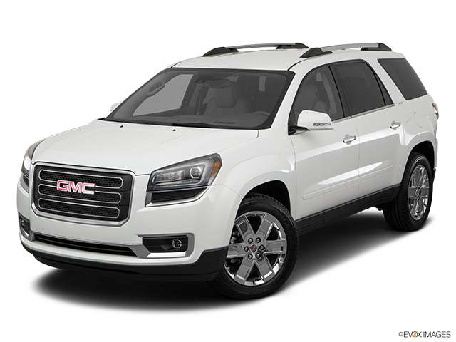 White G M C Acadia S U V PNG Image