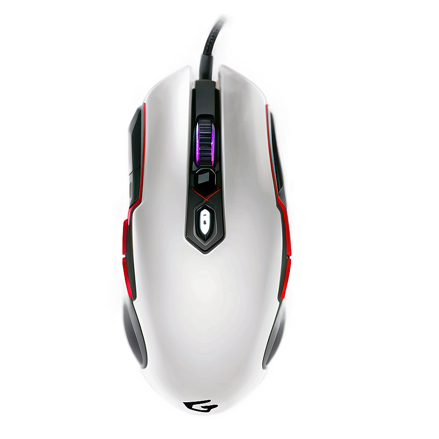 White Gaming Mouse Png 64 PNG Image