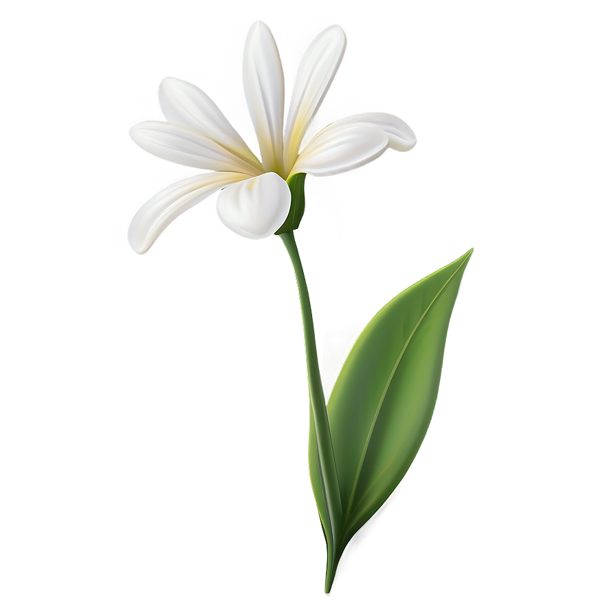 White Garden Flower Png Oxg PNG Image