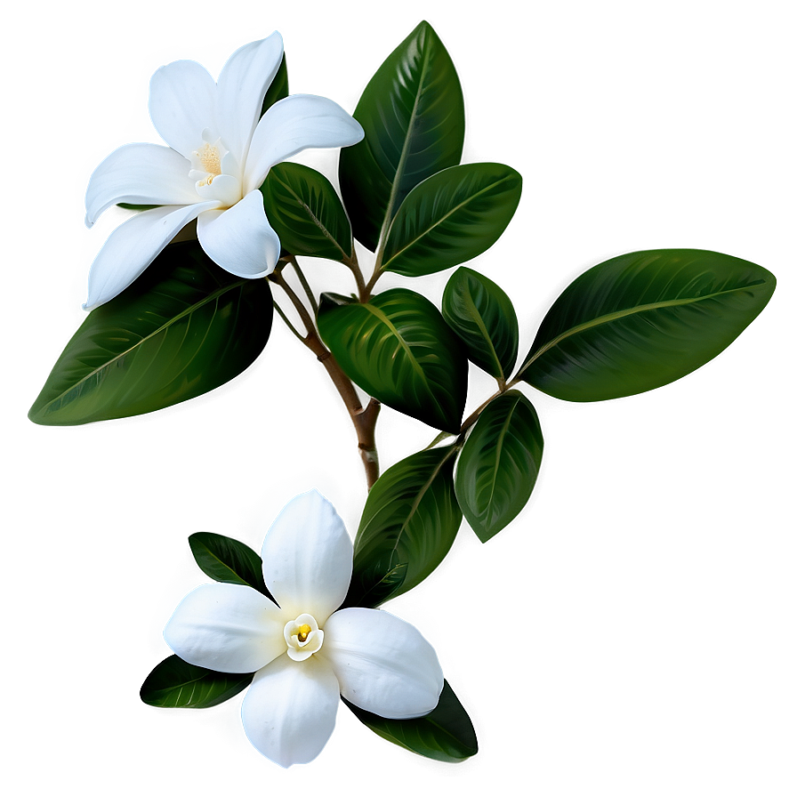 White Gardenia Flower Png 05242024 PNG Image