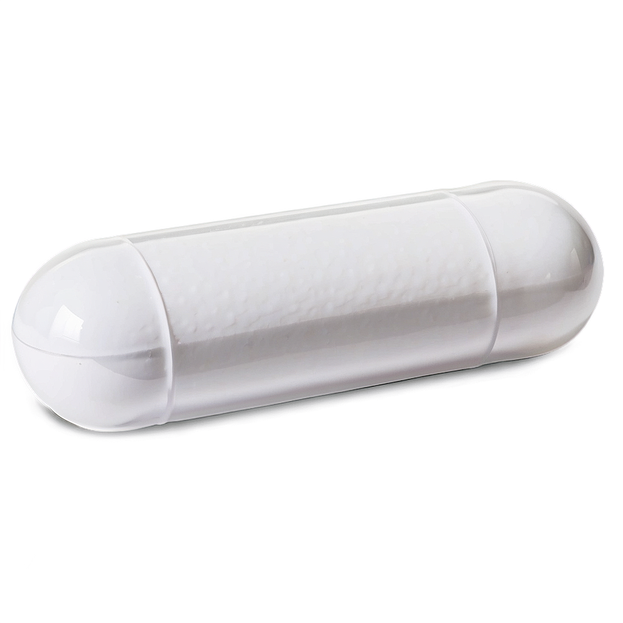 White Gel Capsule Png Oyd24 PNG Image