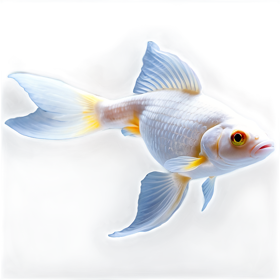 White Goldfish Png Hiv42 PNG Image