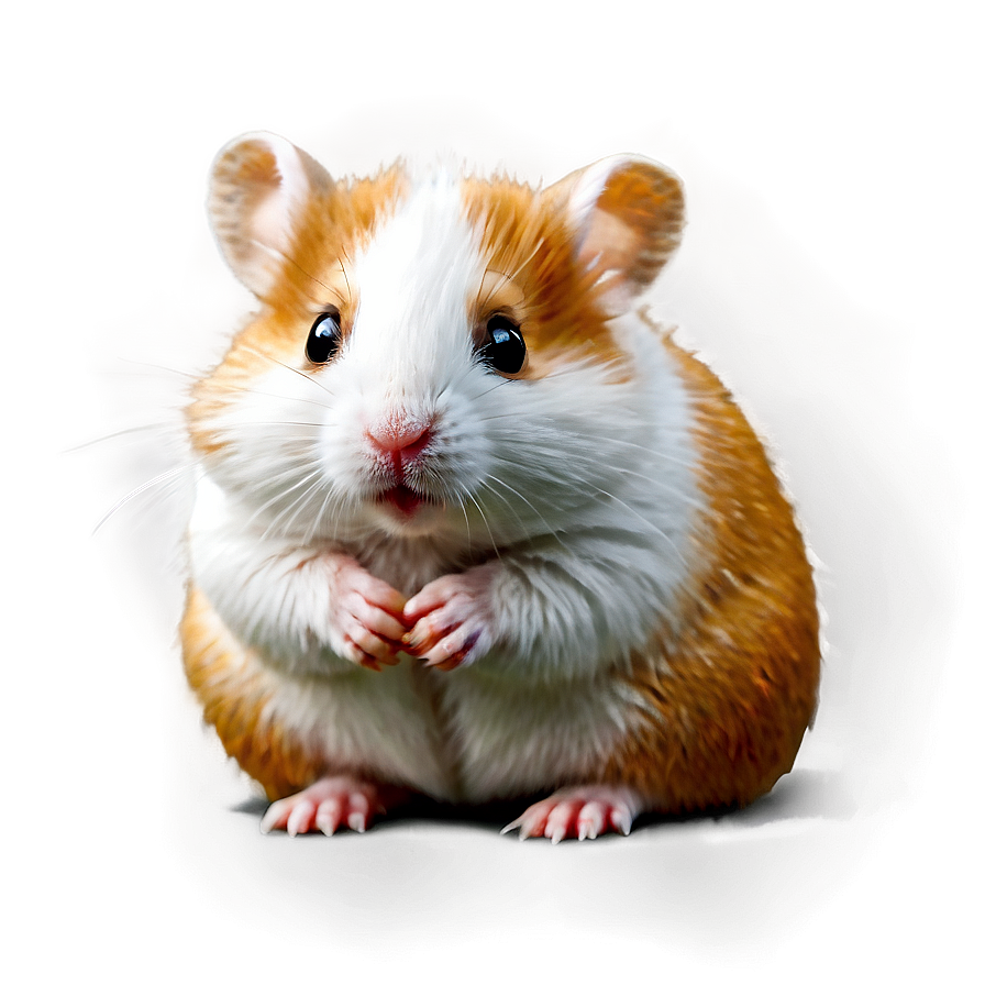 White Hamster Png Tki PNG Image