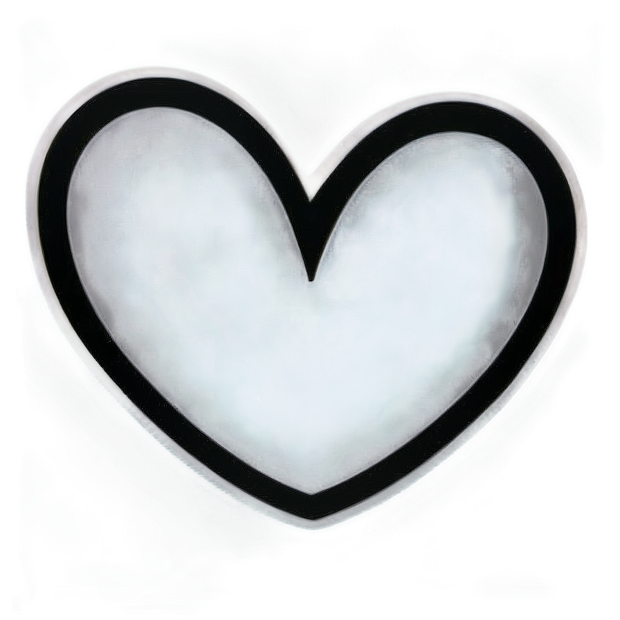 White Heart Emoji Transparent Background Jby13 PNG Image