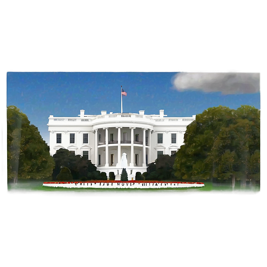 White House Washington Dc Png Mel PNG Image