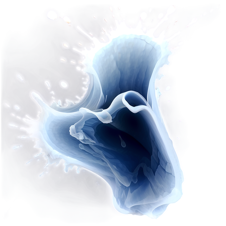 White Ink Splash Png Exl13 PNG Image