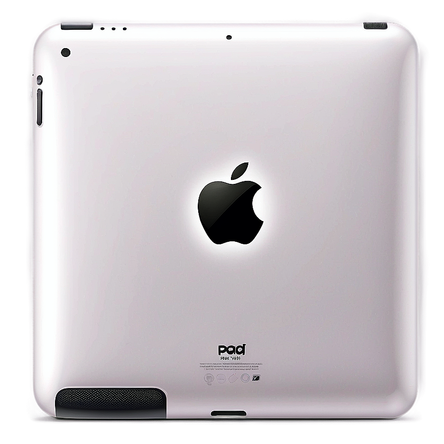 White Ipad For Digital Artwork Png Dsn65 PNG Image