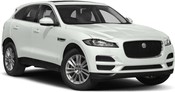 White Jaguar S U V Profile View PNG Image