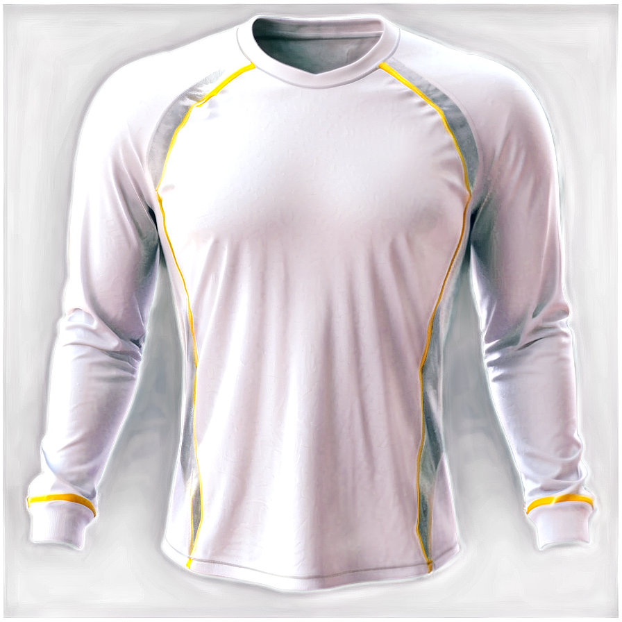 White Jersey Shirt Png 05252024 PNG Image