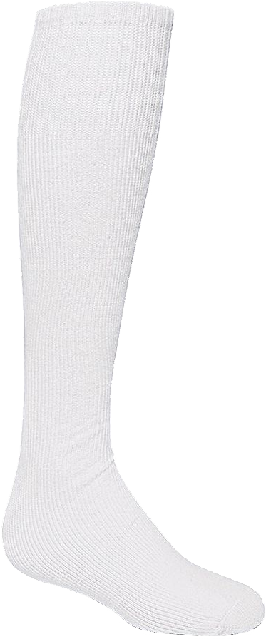 White Knee High Sock PNG Image