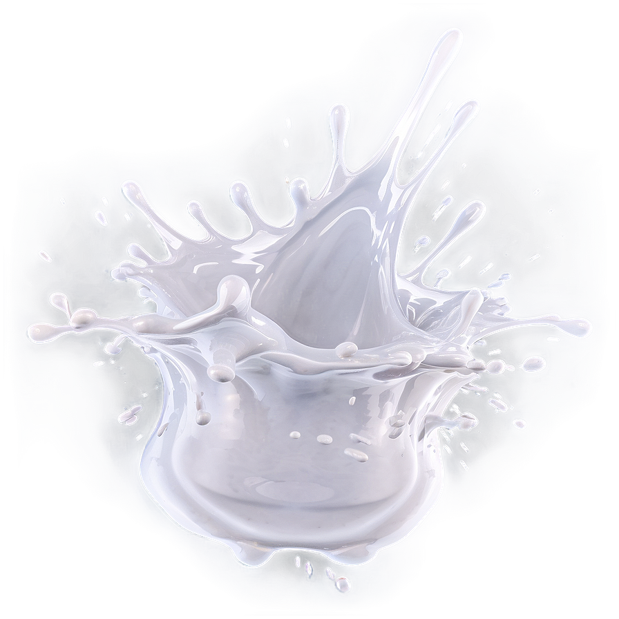 White Liquid Splash Png Vak PNG Image