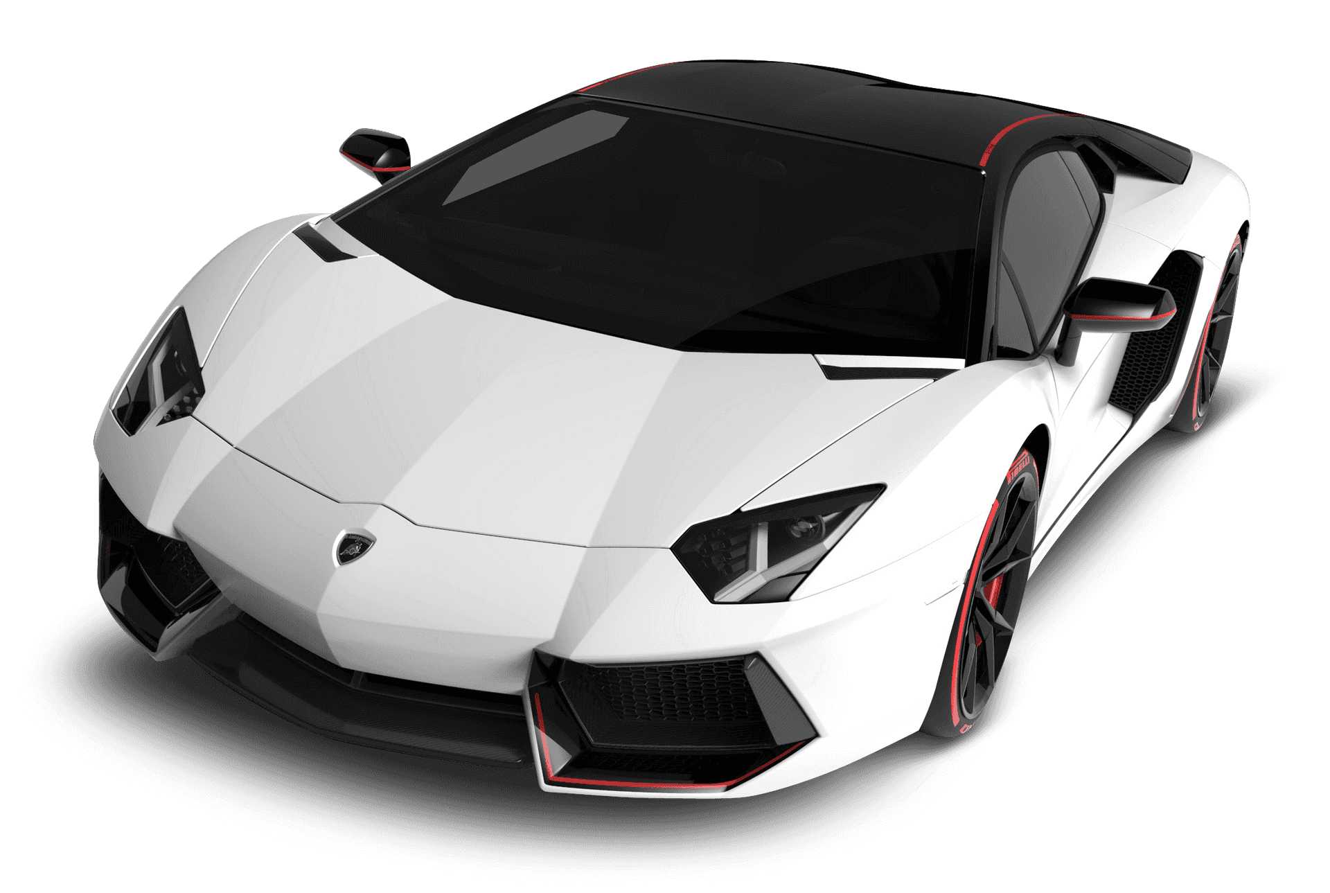 White Luxury Sports Car PNG Image