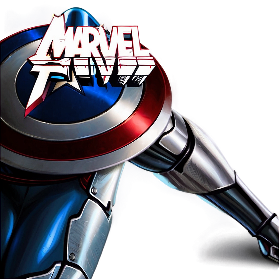 White Marvel Logo Png 96 PNG Image