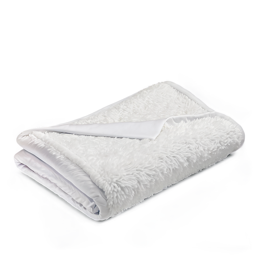 White Microfiber Blanket Png Exk PNG Image