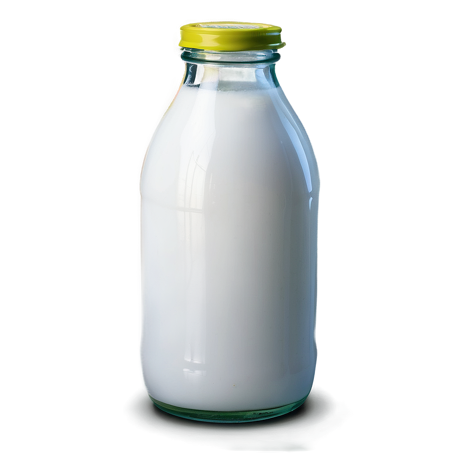 White Milk Bottle Png 06212024 PNG Image