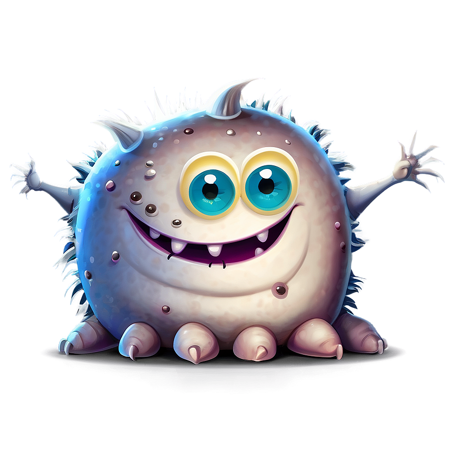 White Monster For Decoration Png Txd32 PNG Image