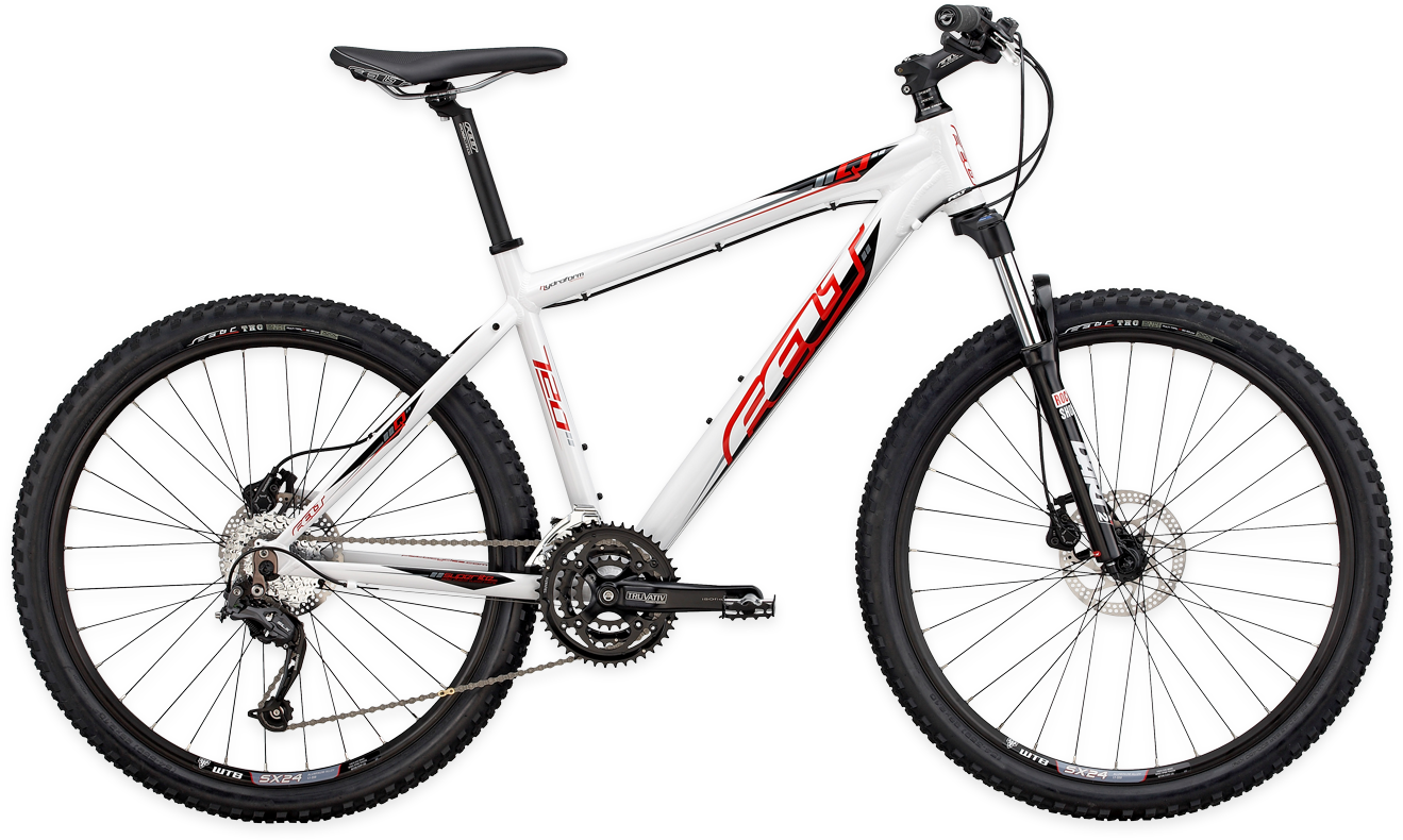 White Mountain Bike Isolated PNG Image