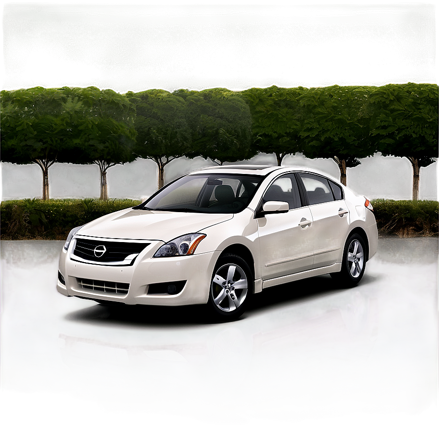 White Nissan Altima Png 8 PNG Image