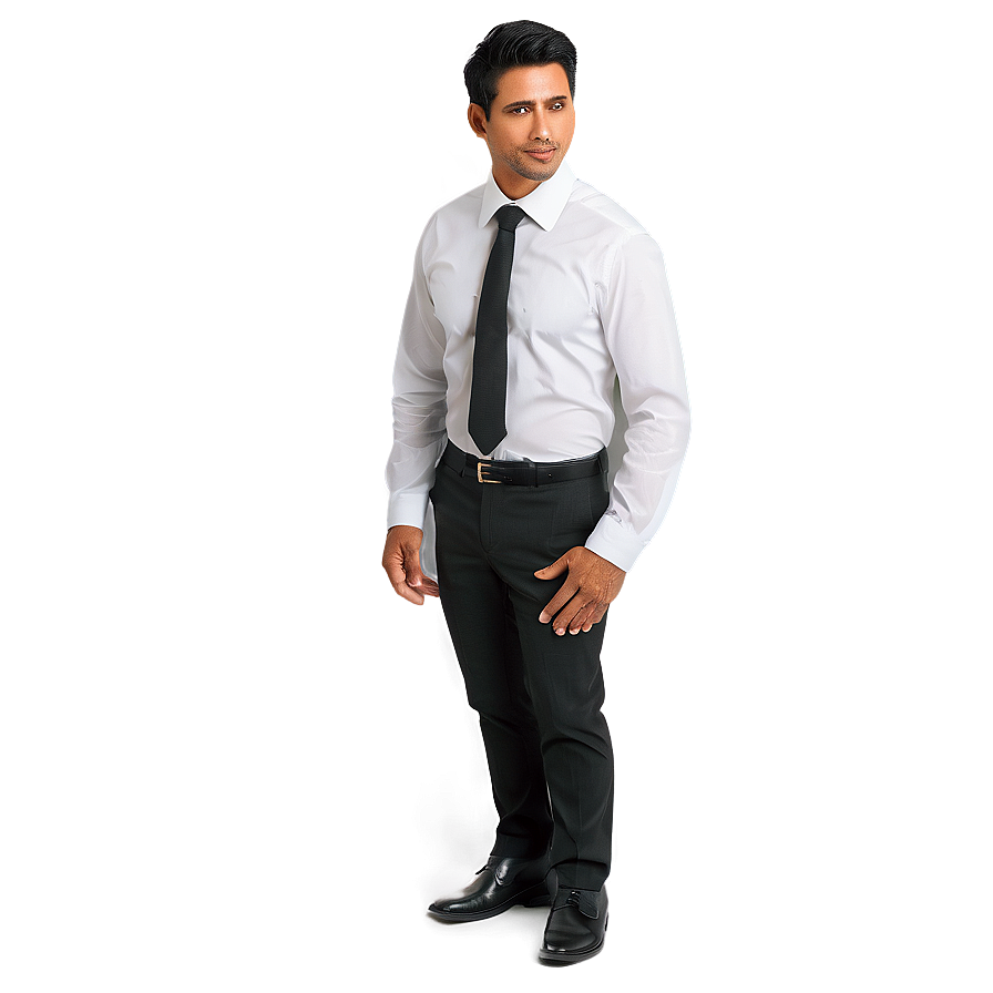 White Office Shirt Png Phc68 PNG Image