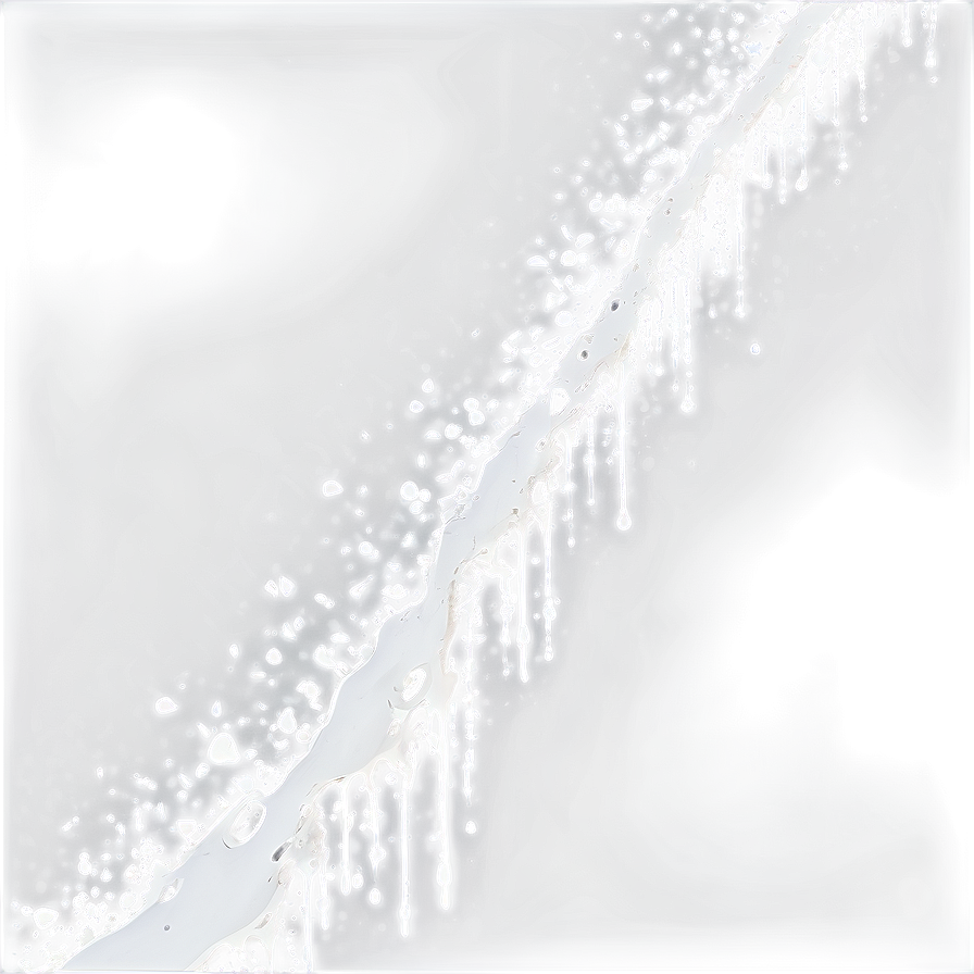 White Paint Drip Splatter Png Cun31 PNG Image