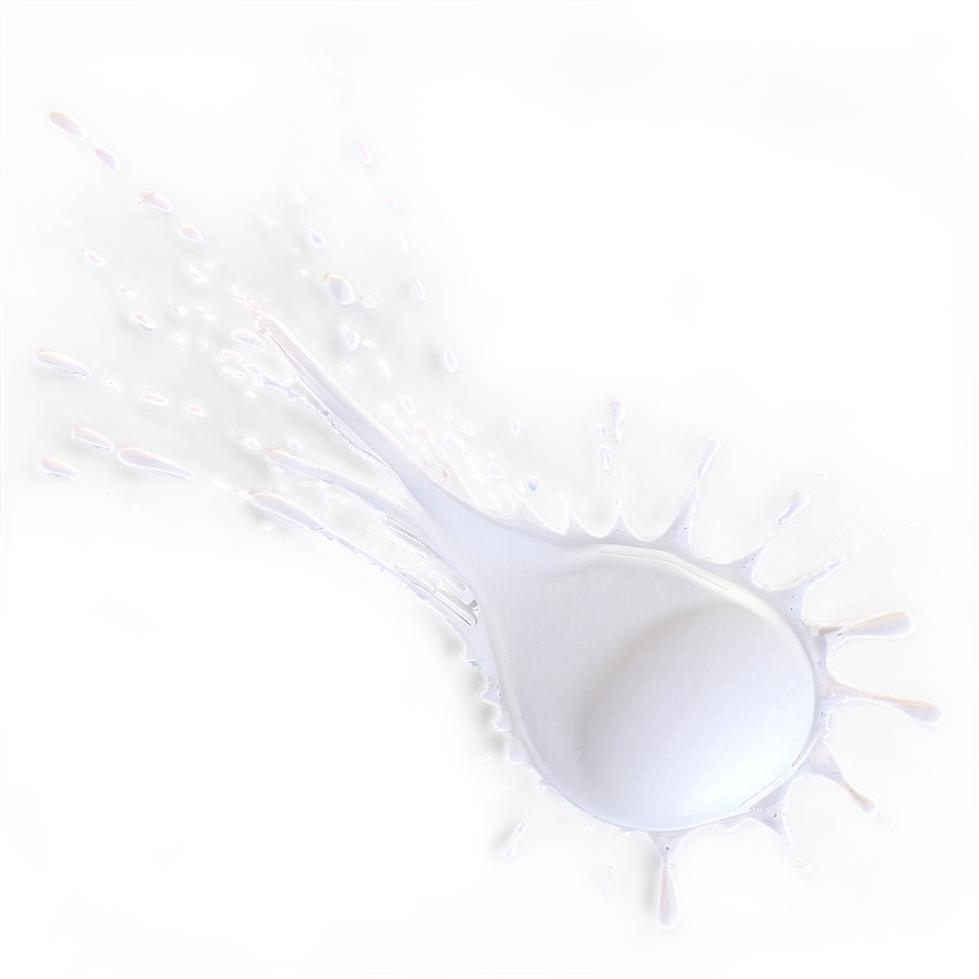 White Paint Splash Effect Png 06122024 PNG Image