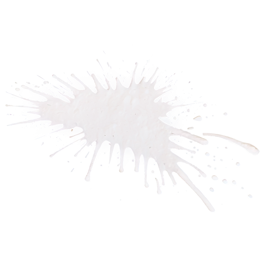 White Paint Splatter Vector Style Png 13 PNG Image