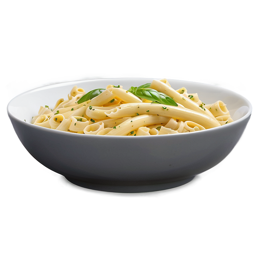 White Pasta Plate Png 06212024 PNG Image