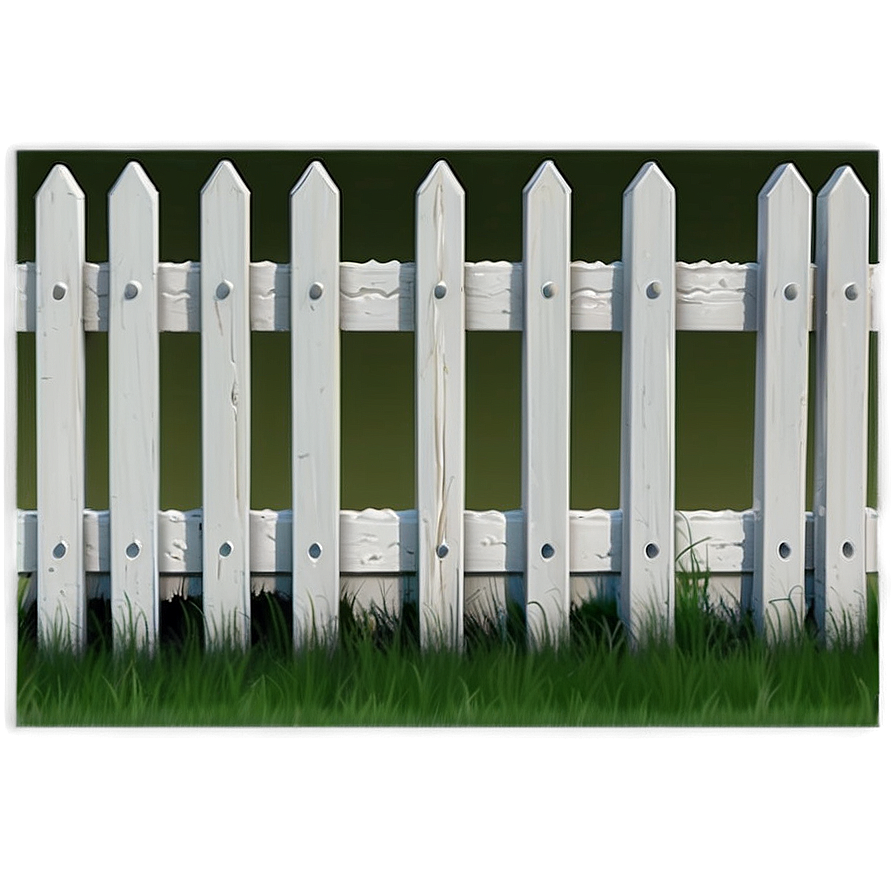 White Picket Fence Png Gay PNG Image