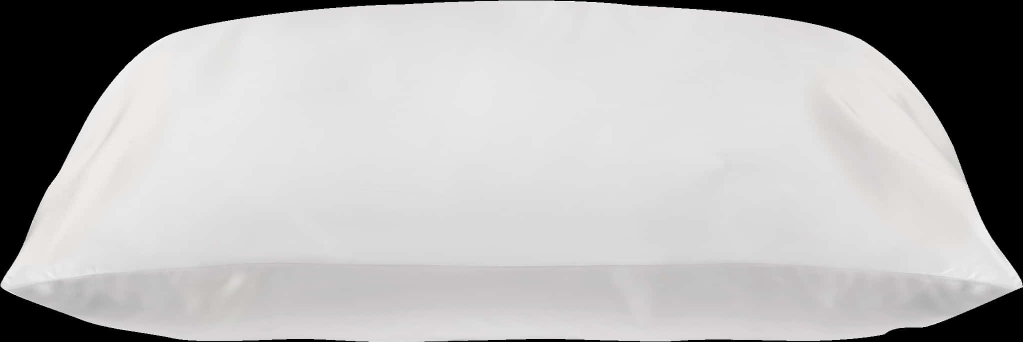 White Pillowon Black Background.jpg PNG Image