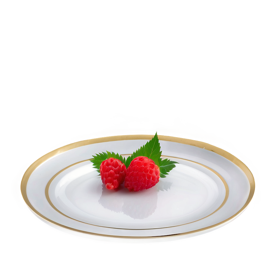 White Plate For Wedding Png 06212024 PNG Image