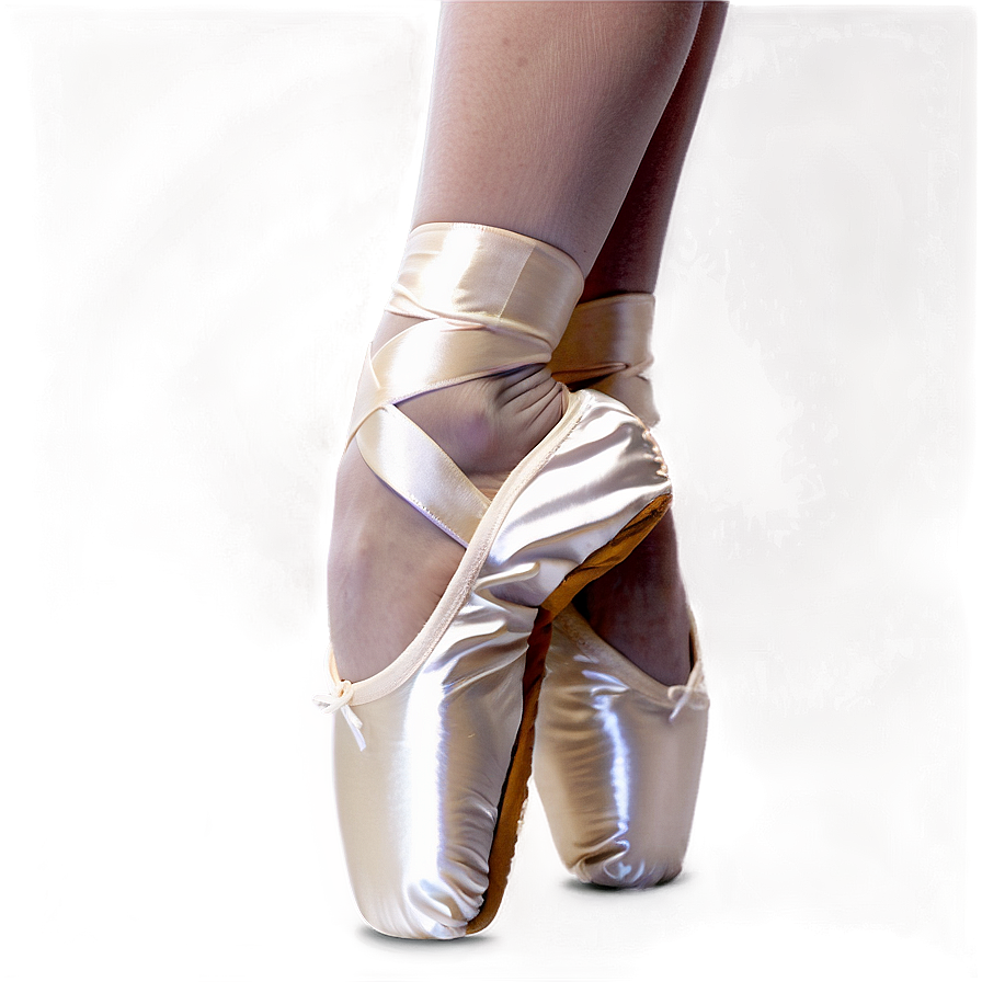 White Pointe Shoes Png Eol PNG Image