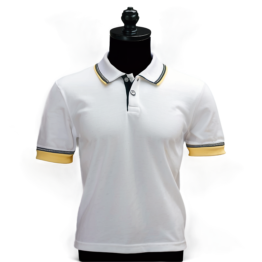 White Polo Shirt Png Vnf70 PNG Image