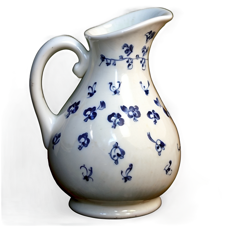 White Porcelain Jug Png Mvn PNG Image