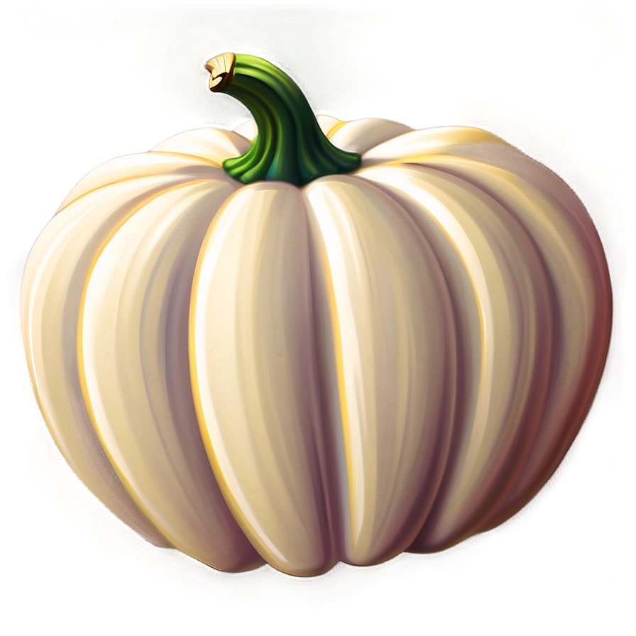 White Pumpkin Cartoon Png Iny54 PNG Image